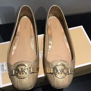 Michael Kors Flats size 9 gold